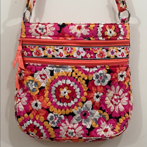 Vera Bradley Handbags - Vera Bradley Floral Shoulder Bag Purse